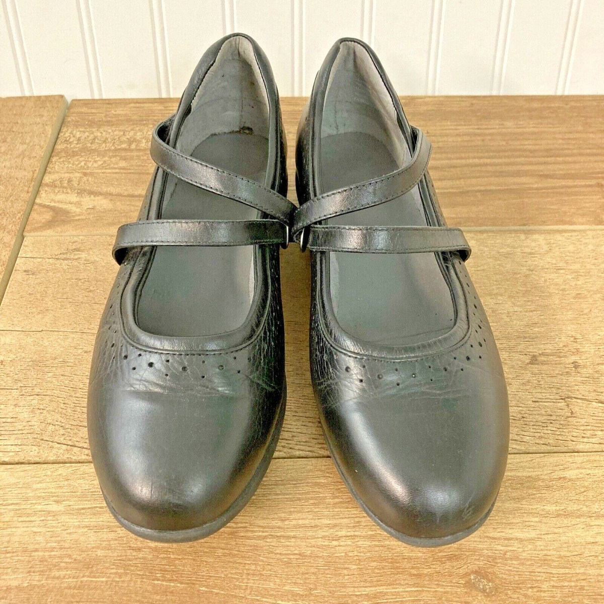 Aravon By New Balance Women's Sz 8 D Mary Jane Shoes Brown Leather