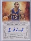 2012-13 Panini Brilliance Kendall Marshall #39 Brilliant Beginnings AUTO Suns
