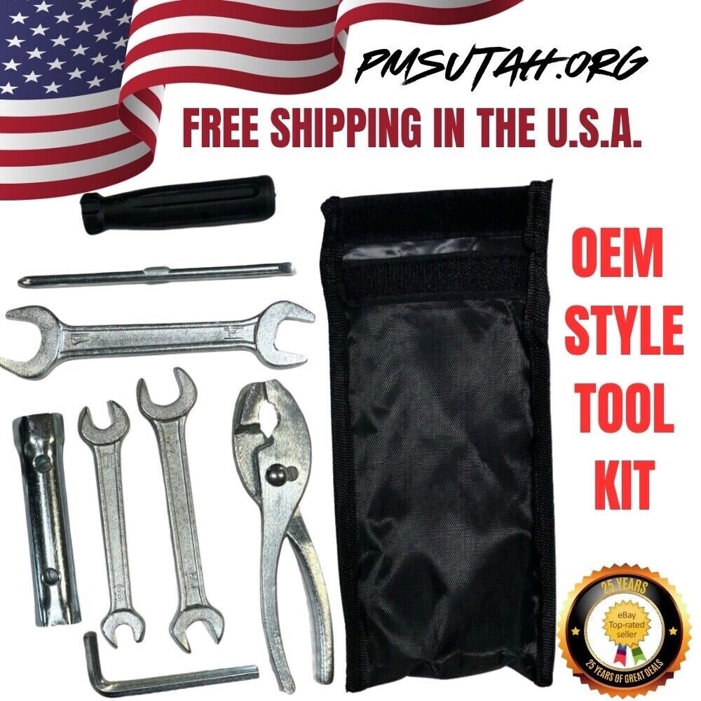 Tool Kit Pouch Bag Yamaha ATV Big Bear 250 350 400 Wheel 200