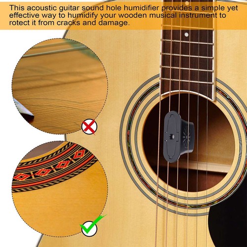 2Pcs Acoustic Guitar Humidifier Humidity Prevent Dryness Guitar Board Cracking - Picture 5 of 13
