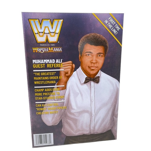Muhammad Ali WWE Ultimate Edition Boxer Arbitro Action Figure Set di 2 - Foto 6 di 12
