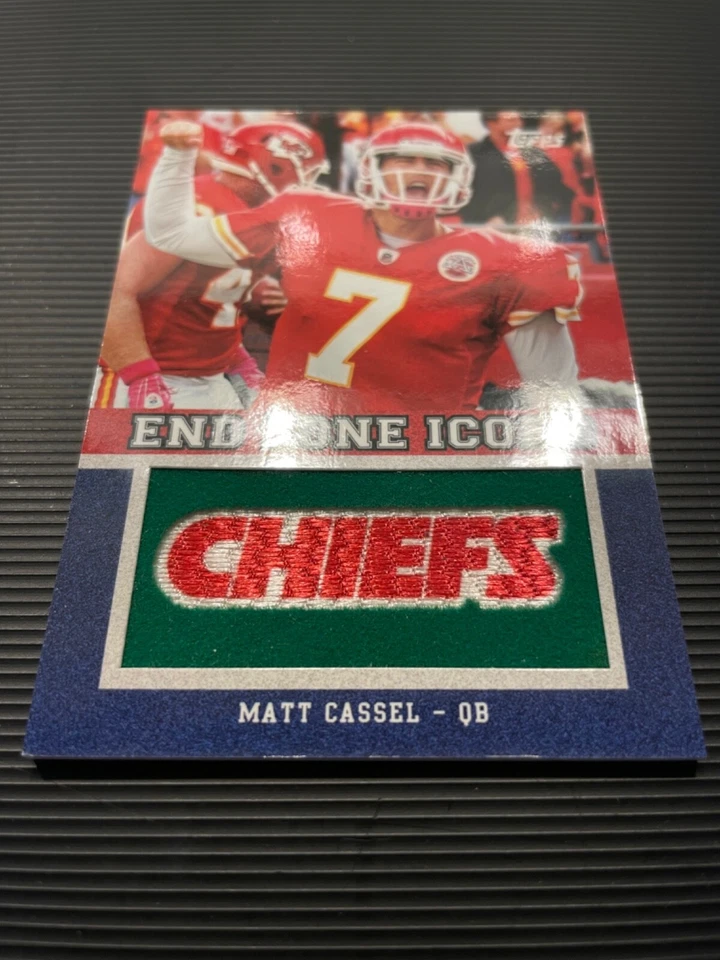 2011 Topps End Zone Icons Patches #17 Matt Cassel - NM 🔥🔥🔥 - Image 2 of 4