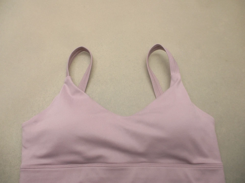 Sujetador deportivo ajustado de entrenamiento inalámbrico forrado rosa MARIKA talla M para mujer 1J Foto 2 de 4