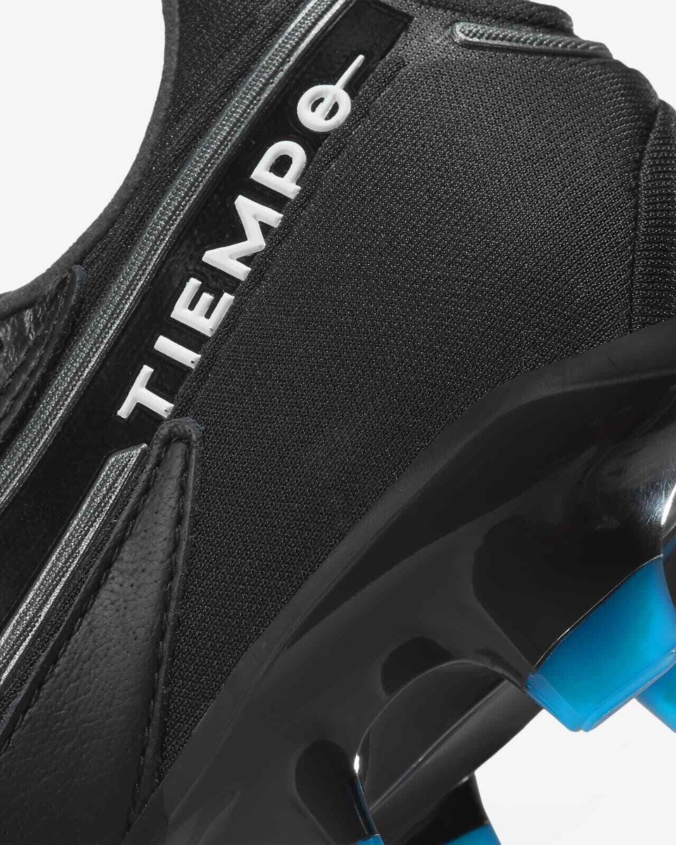 Nike Tiempo Legend 9 Elite FG Soccer Cleat Black Grey CZ8482 Nike Tiempo Legend 9 Elite FG Soccer Cleat Black Grey CZ8482
