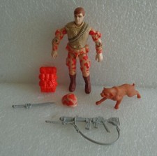 VINTAGE HASBRO GI JOE 1988 SPEARHEAD AND MAX POINT MAN & BOBCAT FIGURE 100% V1