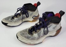 Mens 9 Nike Air Jordan XXXVII 37 Light Bone Beyond Borders Basketball DD6958-060