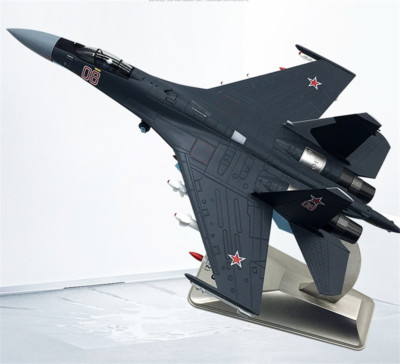 Su-35 Super Flanker Fighter Aircraft 1/72 Scale Russian Diecast Airplane Model 