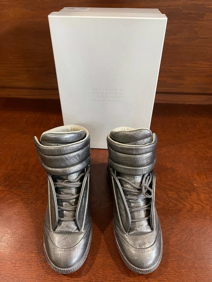 Maison margiela hotsell sneakers silver