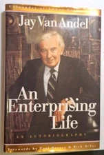 An Enterprising Life Signed by Jay Van Andel Autographed Hardback Author