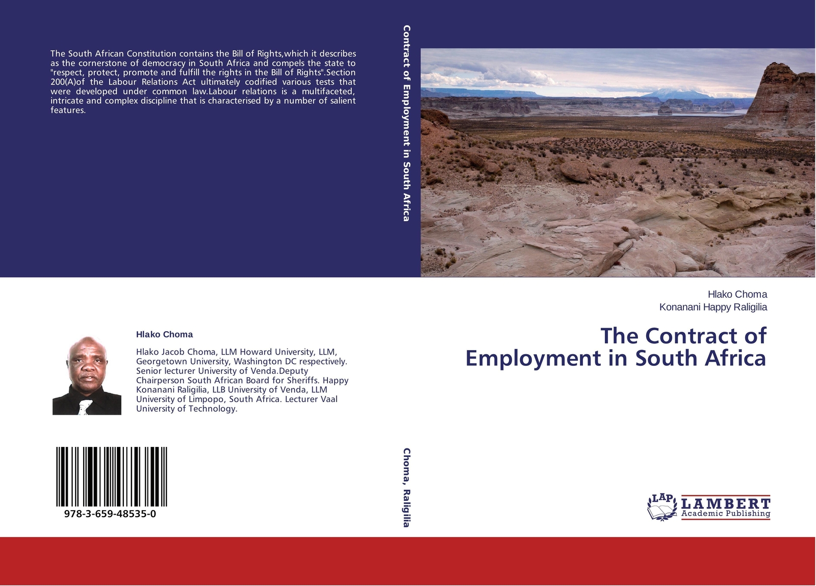 Thumbnail - The Contract Of Employment In South Africa Hlako Choma (u. A.)