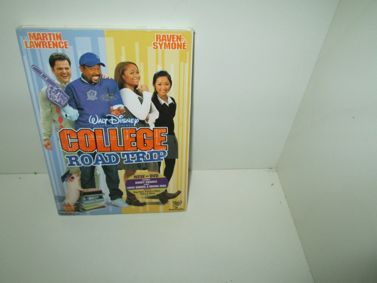 Disney COLLEGE ROAD TRIP 2008 Family dvd MARTIN LAWRENCE Raven