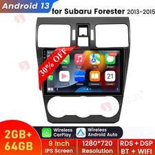 2+64G Android13 CarPlay Car Stereo Radio GPS NAVI RDS For Subaru Impreza 2013-15