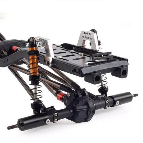 313mm Chassis Frame Wheelbase Mounted For 1/10 SCX10II RC Crawler Car Base Set - Picture 12 of 22