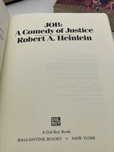 Robert A. Heinlein Sci-Fi Novels The Cat Who Walks Through Walls JOB ... - Picture 13 of 16