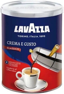 Lavazza Crema E Gusto Ground Coffee, Dark Roast, 250g,