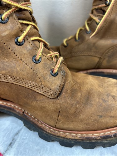 Botas Red Wing 620 Loggermax Packer Punta Suave Antideslizantes Liniero Para Hombre Talla US 11.5 - Imagen 13 de 13
