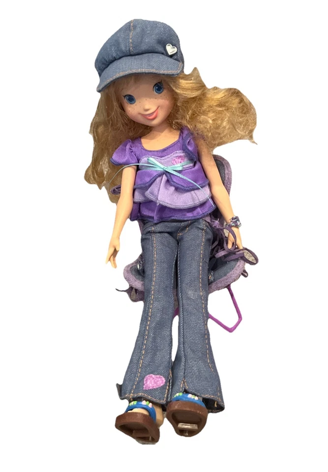 RARE 2006 Mattel Holly Hobbie & Friends Design My Style Doll Girls Purple Fun - Image 2 of 4