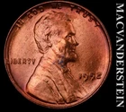 1952 Lincoln Wheat Cent - Choice Gem Brilliant Uncirculated  No Reserve #L5193