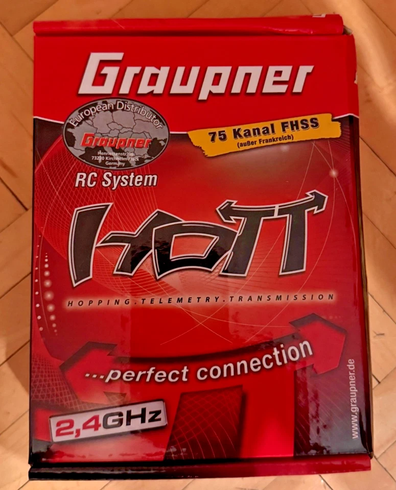 Graupner GR-16 HoTT 2.4 GHz 8-Kanal Empfänger 33508 NEU OVP - Bild 2 von 3