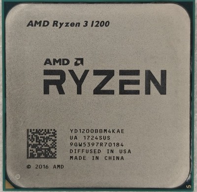 AMD Ryzen R3 1200 AM4 4Core 3.1GHz 8M Desktop 65W R3 1200 CPU processor