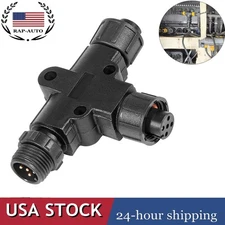 NMEA 2000(N2k) 3-Port T-Connector for Garmin Lowrance Simrad B&G Navico Networks