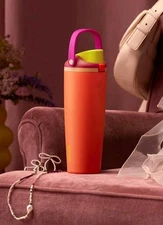 Owala Special Edition 30oz FreeSip SWAY Stainless Steel Water Bottle - Neon