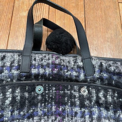 Mulberry Rare Accessory Pouch Silver From Japan 147649K Authentic 