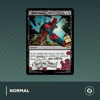 MTG |  Deadly Dispute V.1 | SECRET LAIR x DEADPOOL | NM | EN