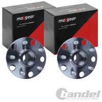 2X Maxgear RADLAGER-SATZ Hinten Passend FÜR Lexus GS IS RC Links+Rechts