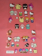 Sanrio Hello Kitty Sticker Sheet 2014 Excellent JAPAN