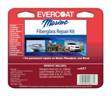 Evercoat 100637 Polyester Resin Fiberglass Repair Kit 8 oz