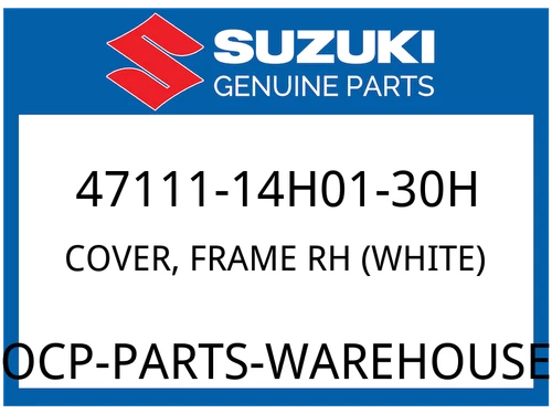 COVER, FRAME RH (WHITE)