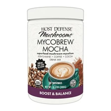 Host Defense MycoBrew Mocha, 760 mg Lion's Mane per Serving, 10.6 Ounces