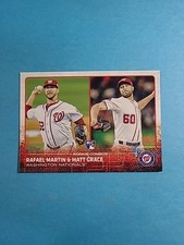 Rafael Martin & Matt Grace 2015 Topps Update Baseball Card # US59 J5354