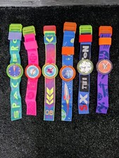 Swatch Vintage Rare Pop Swatch Watch And Straps Bundle Lot 80s 90s