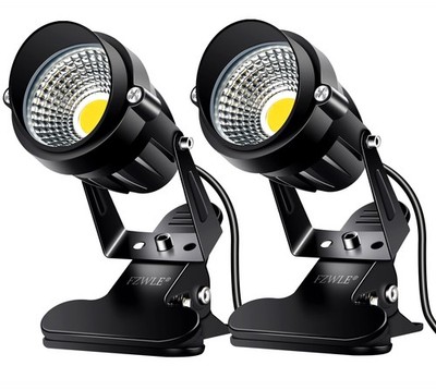 Spot Lights Clamp Indoor Spotlights, 7W Clip on Lights Daylight White Uplight...