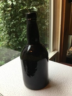 Antique Bottle Pontiled Pirate Style Ale