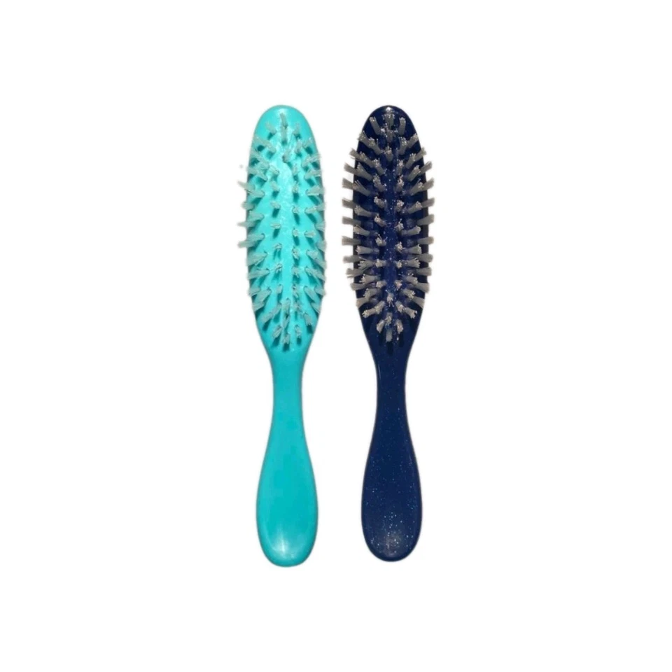 3 New AVON 8" HAIR BRUSH New, 1 Navy, 1 Turquoise, 1 Light Pink Color - Image 2 of 4