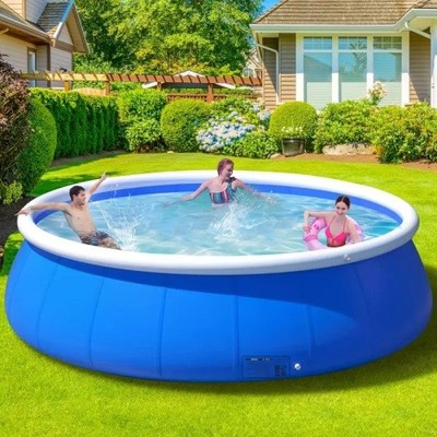 Extra Large Inflatable Swimming Pool for Kids and Adults,Thickened Adult Pool