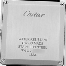 Cartier Tank Must Large Steel Diamond Ladies Watch W4TA0017 Box Card 6