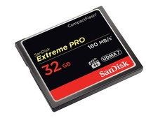 SanDisk Extreme Pro CF 32GB 160MB/s CompactFlash SDCFXPS-032G-X46