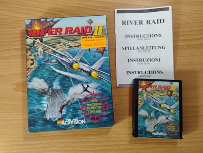 RIVER RAID II für Atari 2600, 2600+, 7800 - GEREINIGT UND GETESTET - Originalverpackt