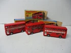 Matchbox Lesney Superfast 3X SF17 Londoner- Code 3, Doncaster, Flower, Save, box