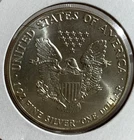 1986 $1 U.S. Pure Silver American Eagle Coin One Dollar 1 Troy Oz .999 Fine BU