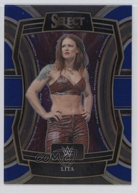 2024 Panini Select WWE Phenomenon Blue Prizm 30/49 Lita #30 0g9r