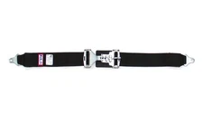 RJS Racing Equipment 3in Lap Belts Black