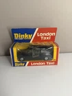 Dinky Toys 284 Austin London Taxi Black 1978 Vintage Diecast Model