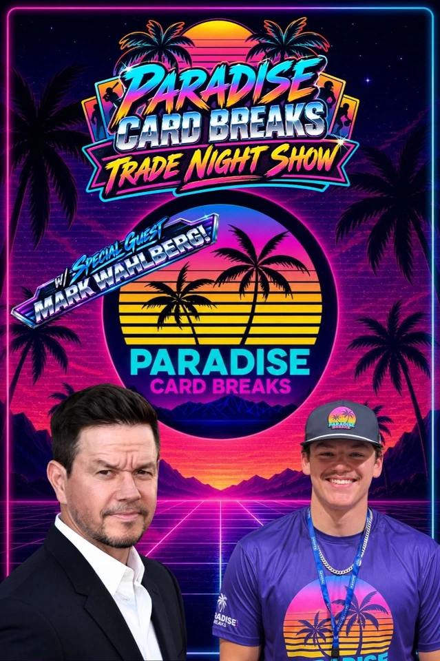 MARK WAHLBERG JOINS PARADISE AT TRADE NIGHT!