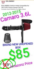 2012-2015 Camaro 3.6l Cold Air Intake Kit Wheat Shieldpowder Coated Aluminum 2012-2015 Camaro 3.6l Cold Air Intake Kit Wheat Shieldpowder Coated Aluminum