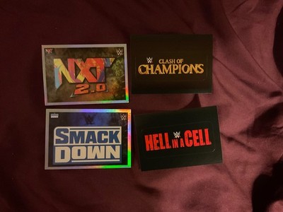 2022 WWE Panini Italian pay-per-view cards (4) hell in the cell nxt 2.0 smackdow
